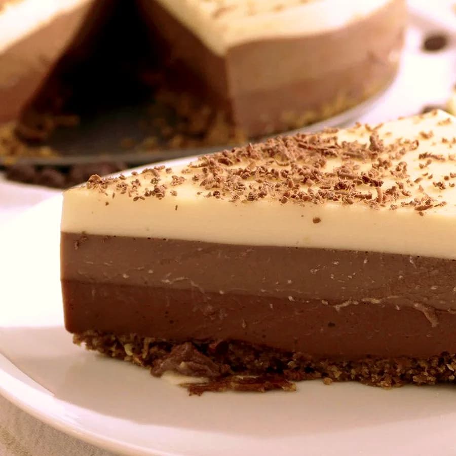 TARTA DE 3 CHOCOLATES